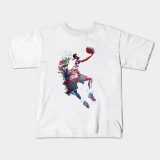 Basketball player #basketball #sport Kids T-Shirt